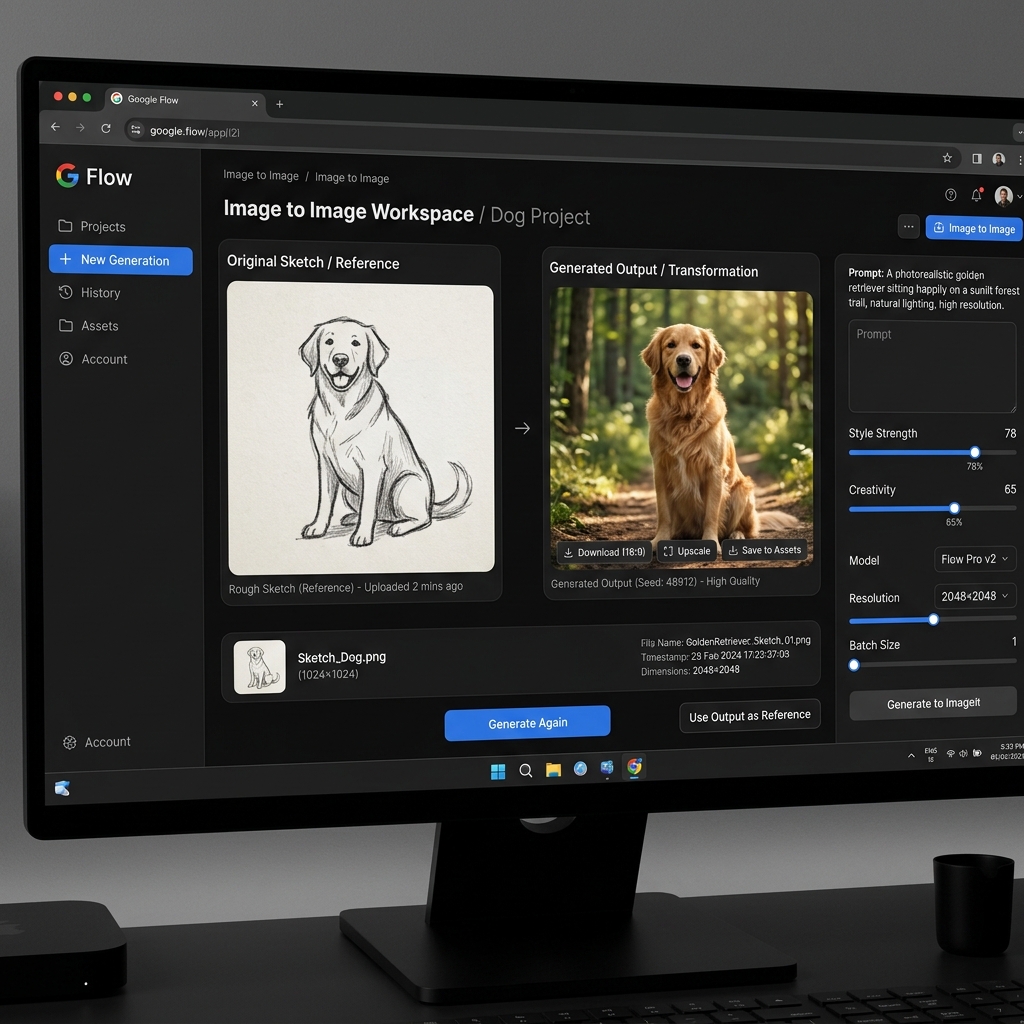 Image to Image UI