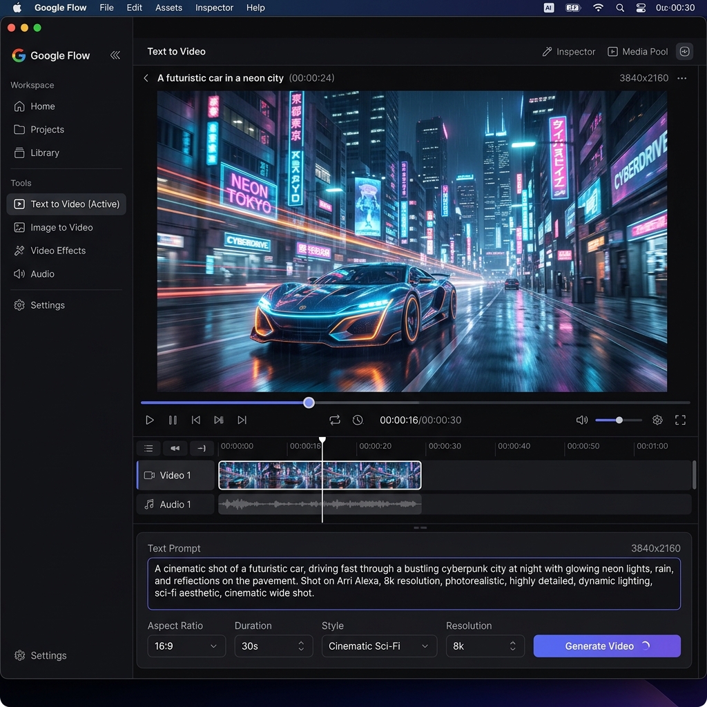 Text to Video UI